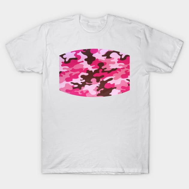 Army Pink T-Shirt by Wanda City